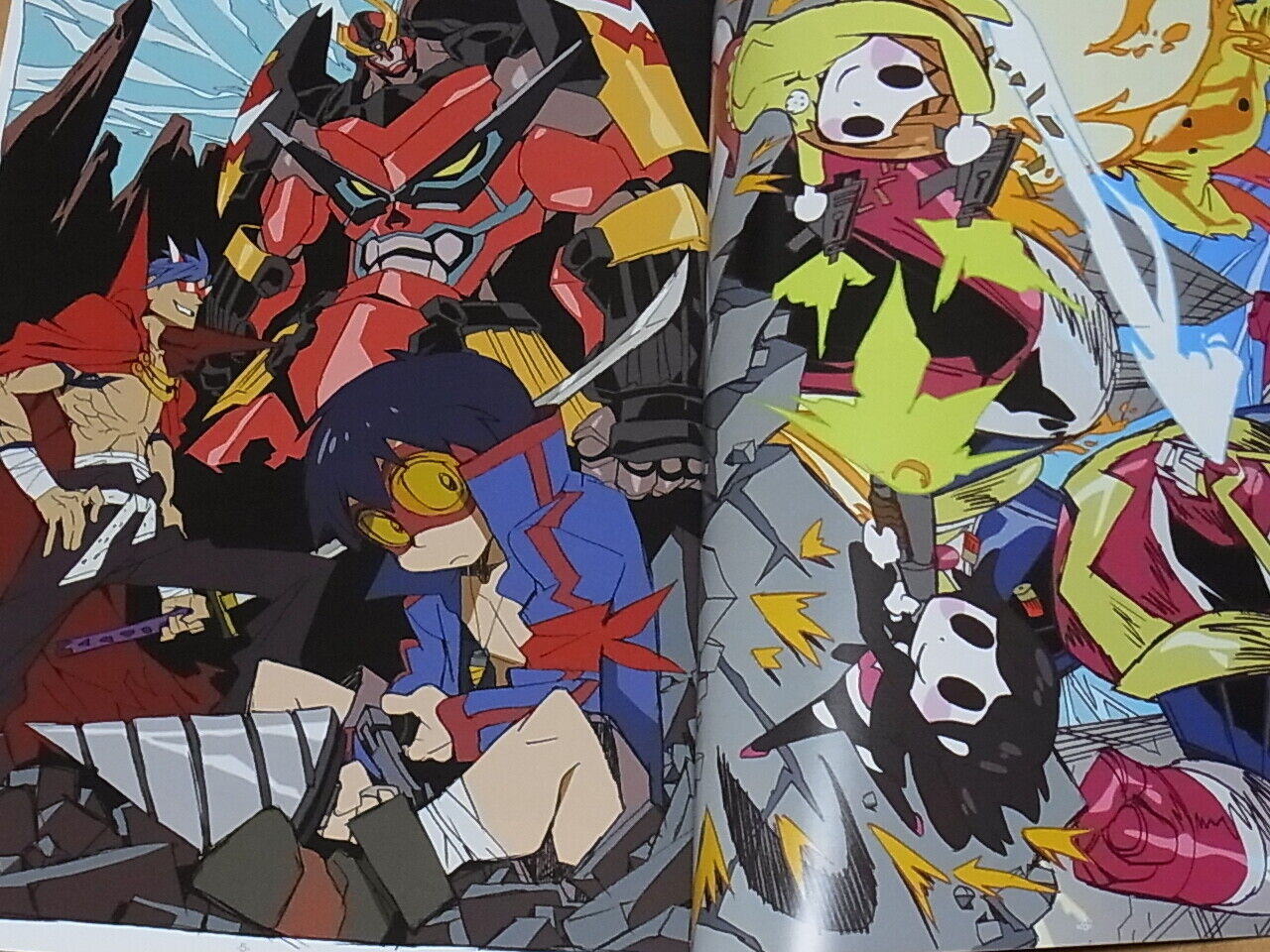 Hiroyuki Imaishi Key Frame Art Works Gengasyuu 16 gou RARE 