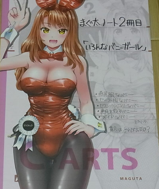 MAGUTA BUNNY GIRL ART BOOK MAGUTA NOTE2 C-ARTS 