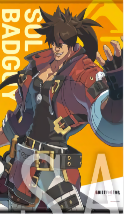ARC SYSTEM WORKS GUILTY GEAR SOL 51x72cm Tapestry C97 