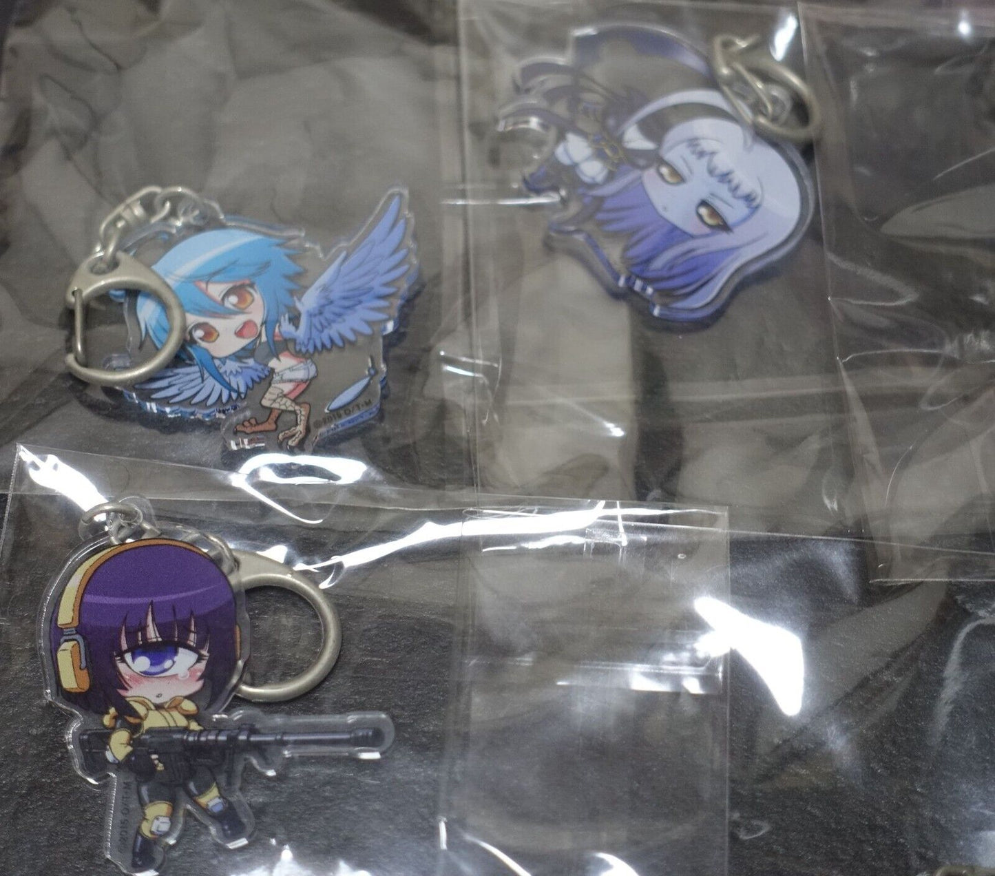Monster Musume no Iru Nichijou Acrylic Key Chain Ver Shake-O 12 Set 