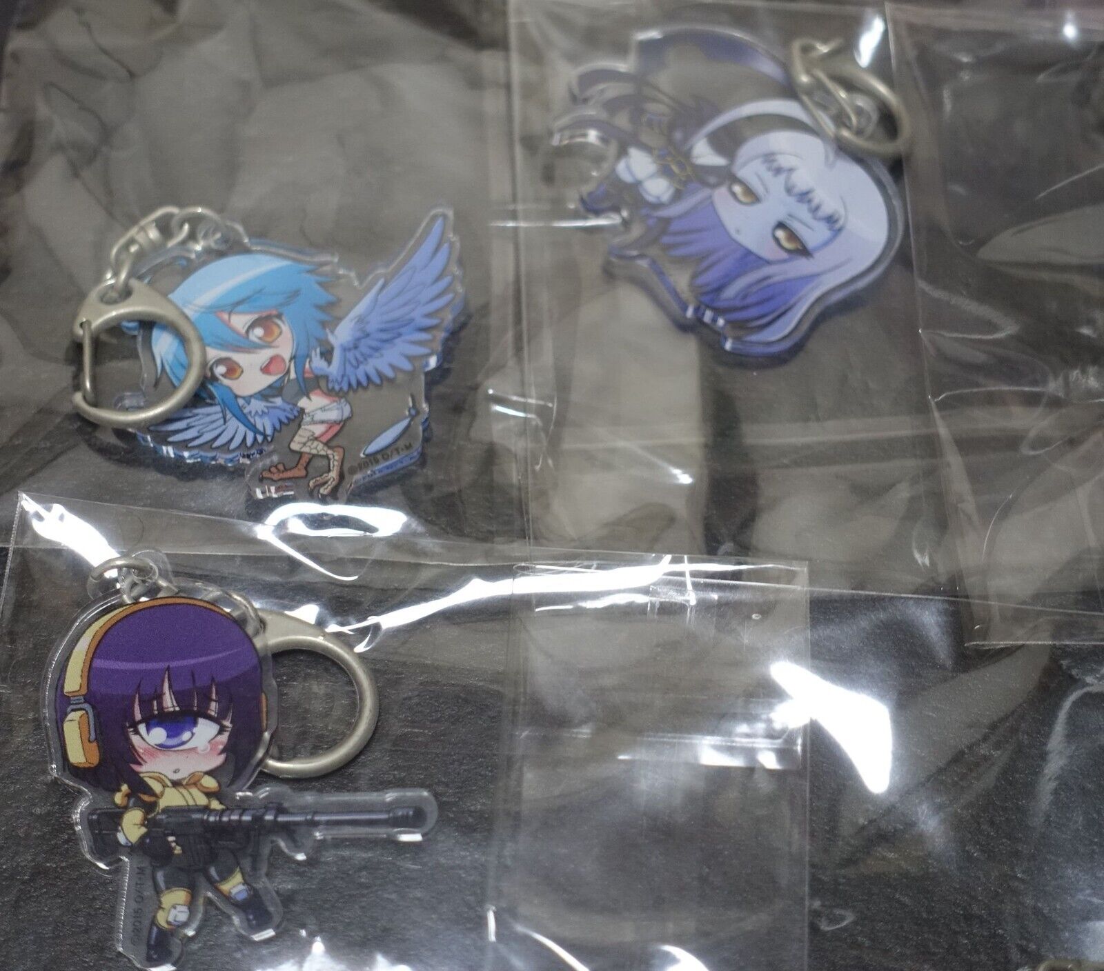 Monster Musume no Iru Nichijou Acrylic Key Chain Ver Shake-O 12 Set 