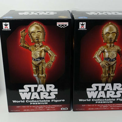 3-7 days from Japan Star Wars World Collectable figures PREMIUM-C-3PO- Set 