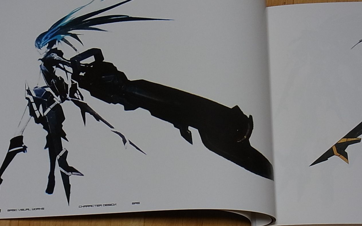 huke BLACK ROCK SHOOTER THE GAME VISUAL WORKS 112page 