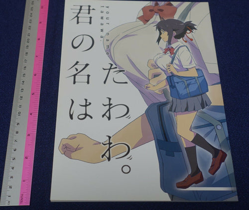 PONPON Your Name Fan Art Book Your name tawawa 