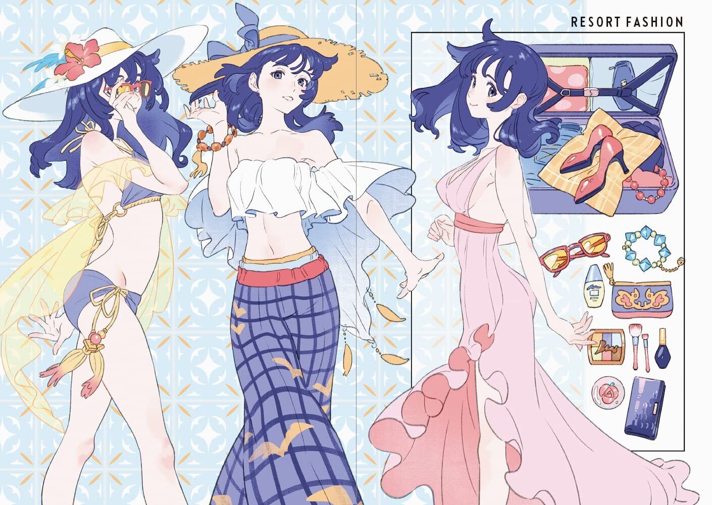 Senbon Umishima Rooms Comic & Illustration Art Work Book 