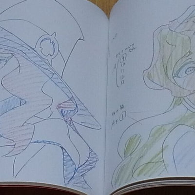 Little Witch Academia Exhibitin Event Item Key Animation Book 