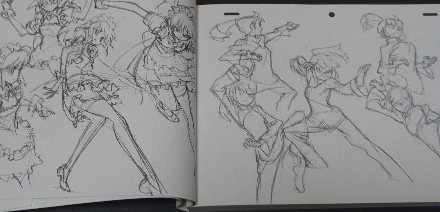 THE ART OF YOH YOSHINARI ROUGH SKETCHES ART BOOK 312page C90 