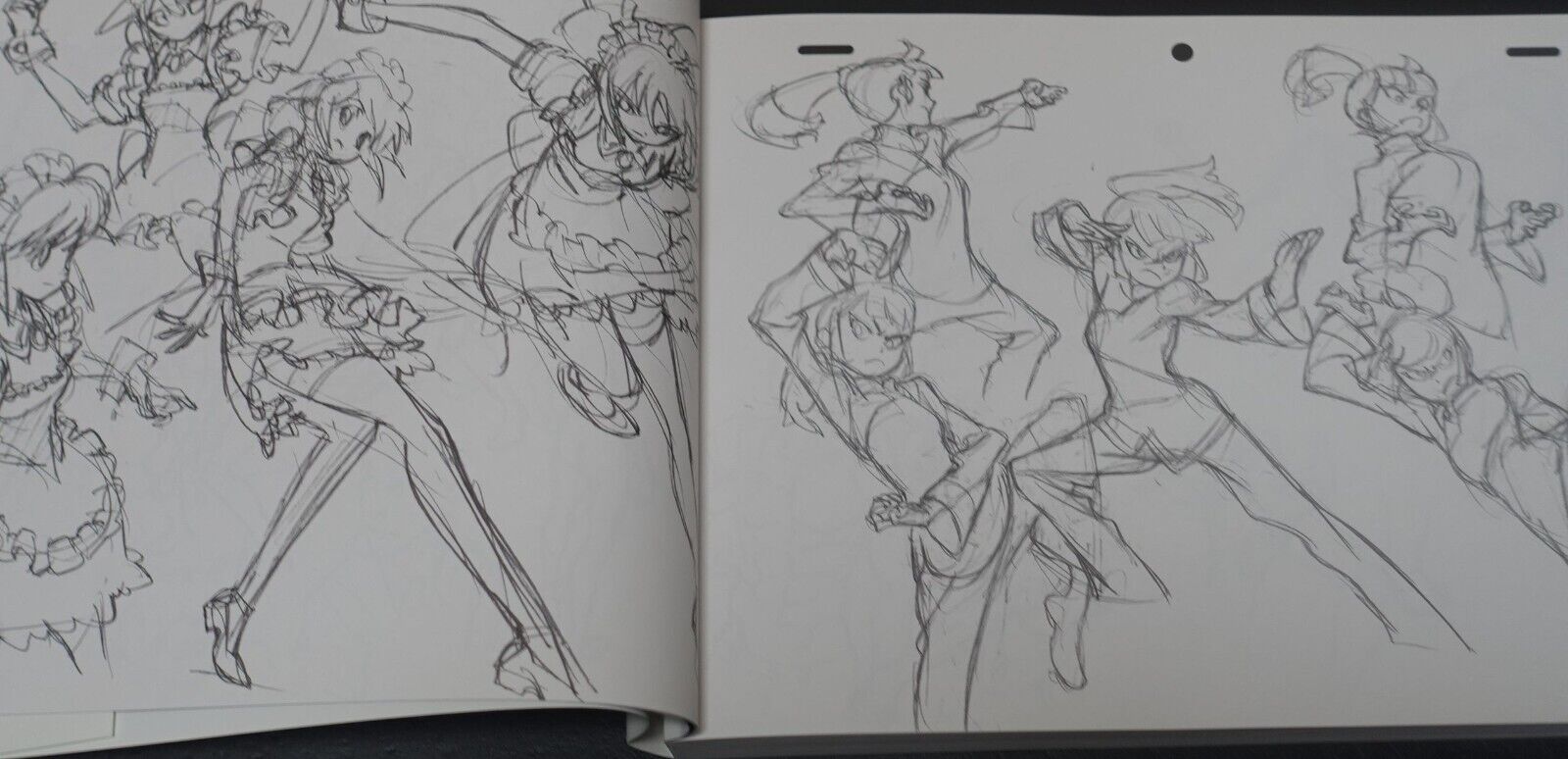 THE ART OF YOH YOSHINARI ROUGH SKETCHES ART BOOK 312page C90 