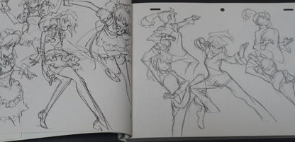 THE ART OF YOH YOSHINARI ROUGH SKETCHES ART BOOK 312page C90 