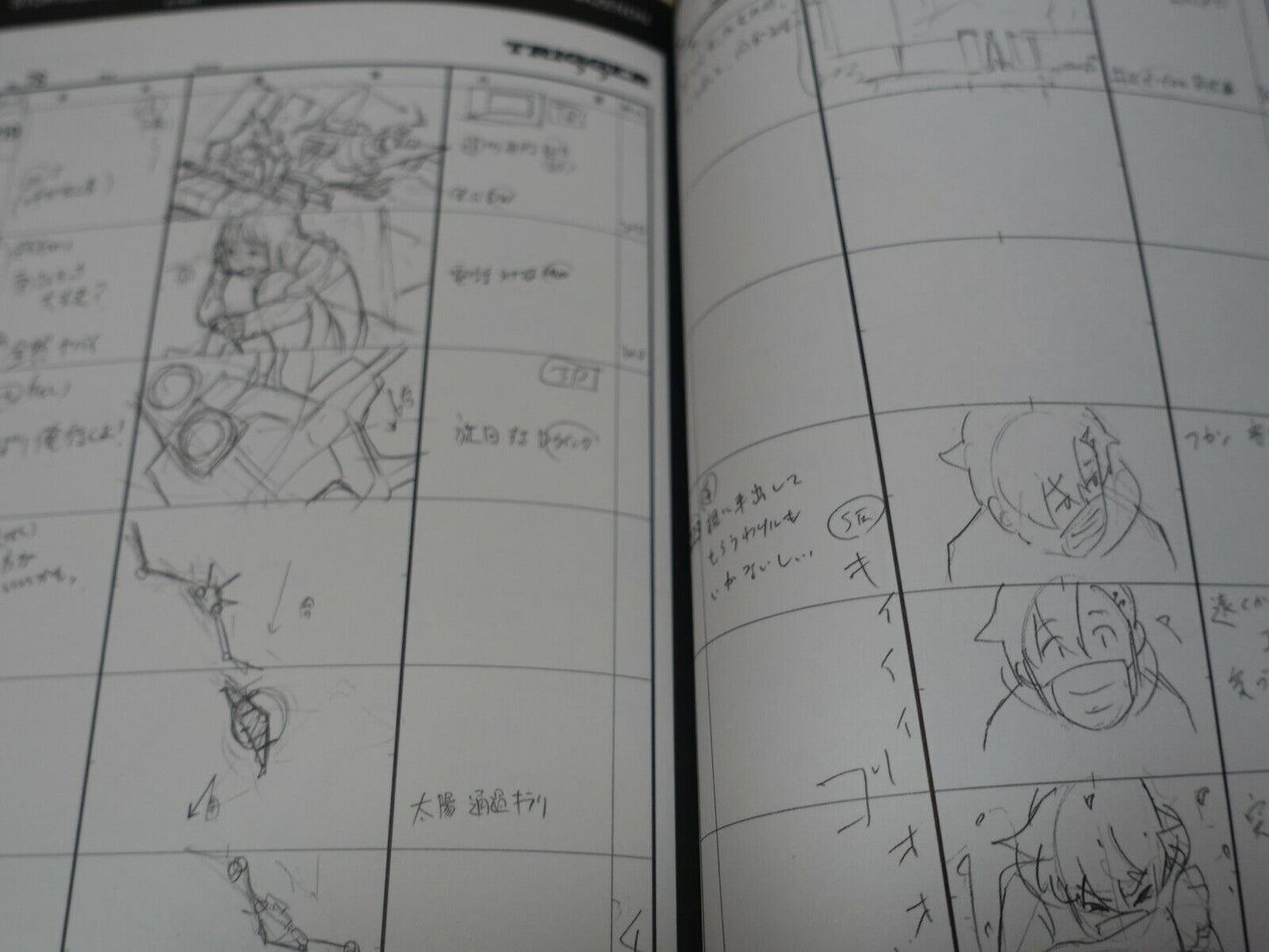 SSSS.DYNAZENON STORY BOARD ART BOOK Vol.4 GRIDMAN STORYBOARD 