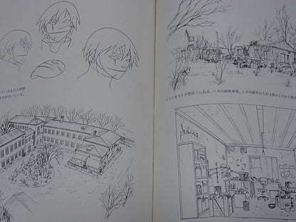 DARKER THAN BLACK Gemini of the Meteor ART WORK BOOK 1 