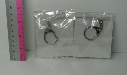 GOD EATER3 Acrylic Key Chain Set Hugo & Claire 