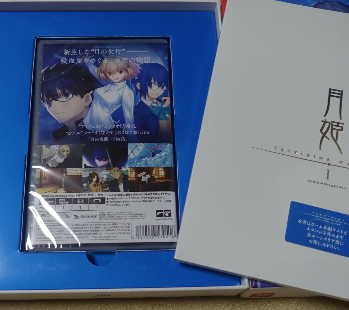 Japanese Nintendo Switch Tsukihime A piece of blue glass moon Limited Edition 