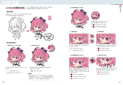 How to Draw MiniCharacters Basics&Expression Techniques for Drawing ChimattoCute 