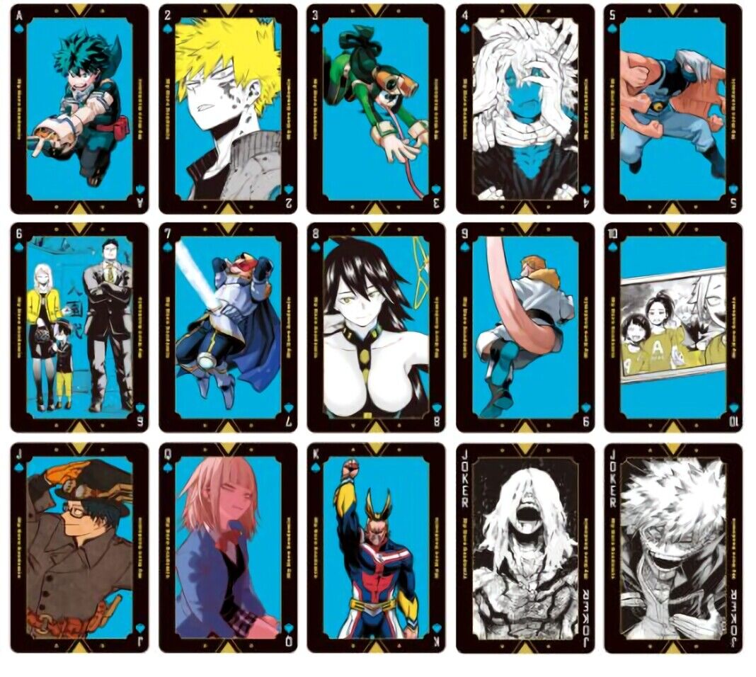 My Hero Academia Exhibition Event Goods Playing Cards Trump Card 