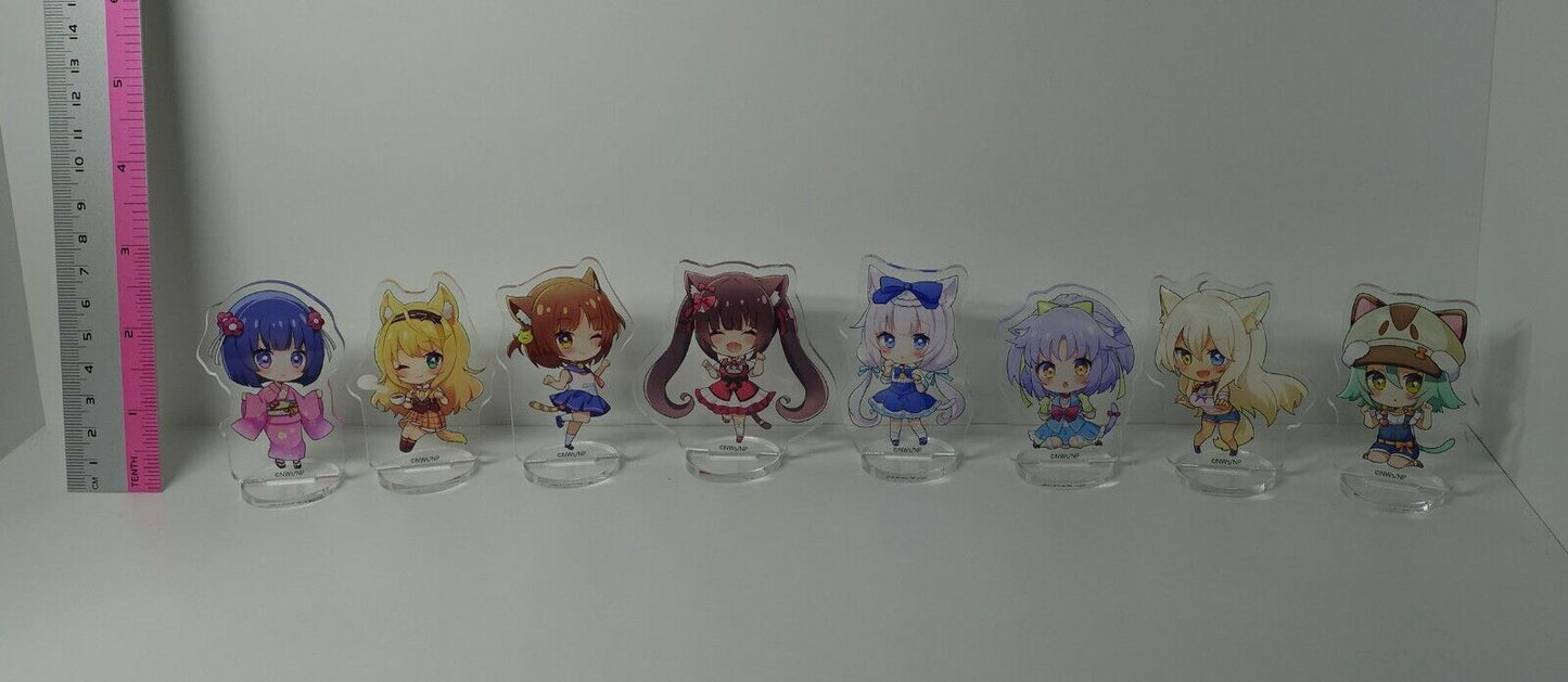 Nekopara Nekoparaiten! Acrylic Stand Figure 8 Character Set 