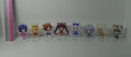 Nekopara Nekoparaiten! Acrylic Stand Figure 8 Character Set 