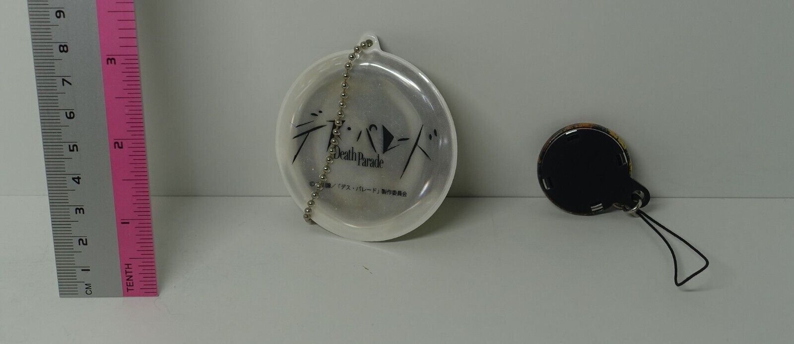 Death Parade Decim Mascot Key Chain & Strap Set 