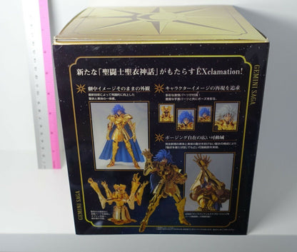 3-7 days Saint Seiya Cloth Myth EX Gold Saint Gemini Saga Figure & Effect Parts 