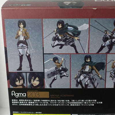 3-7 days Max Factory Attack on Titan figma Action Figure MIKASA ACKERMAN 