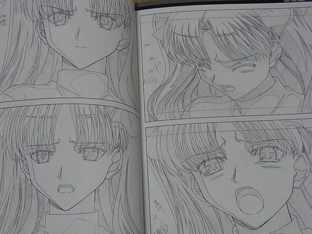 Movie Fate stay night UNLIMITED BLADE WORKS Key Frame & Visual Art Book Set 