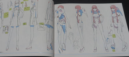 Darling in the Franxx Setting Art Book 1-2 & Key Frame Art Book 1-2 Set 