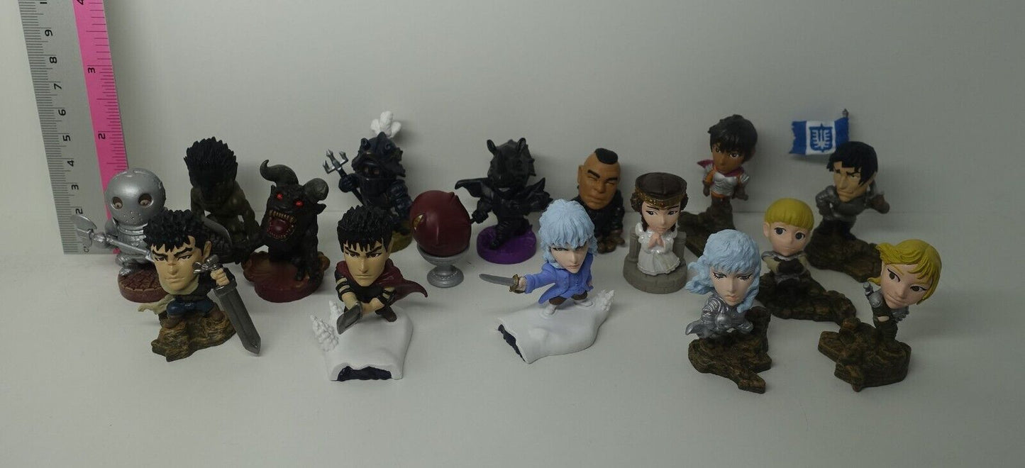 Trading Figure 16 Complete Set Chara Heroes Berserk The Golden Age Arc no box 