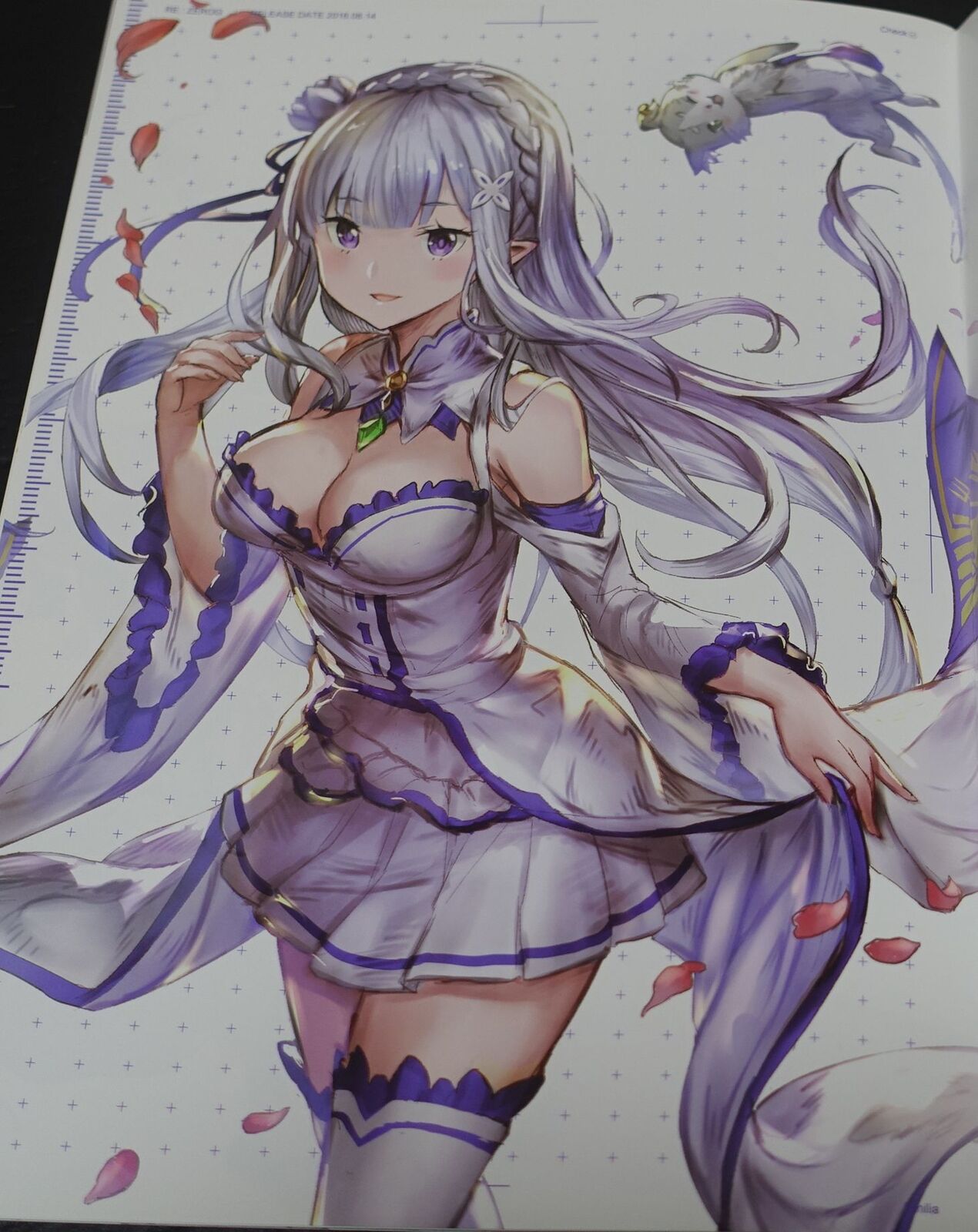 77gl Re Zero Fan Art Book Reze Log 