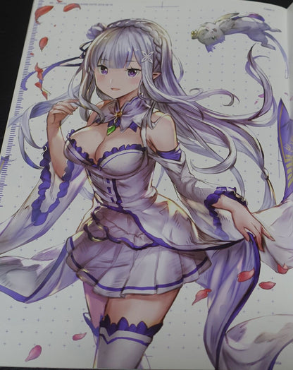 77gl Re Zero Fan Art Book Reze Log 