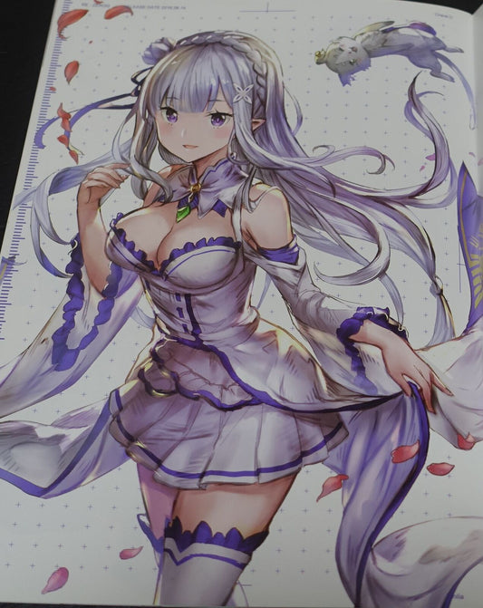 77gl Re Zero Fan Art Book Reze Log 