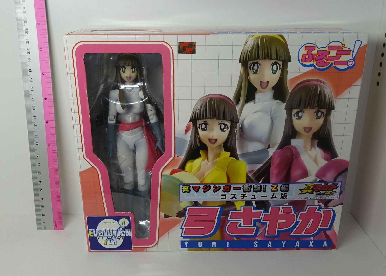 EVOLUTION TOY FULLPUNI! Mazinger Z Sayaka Yumi Action Figure Zhen White Costume 