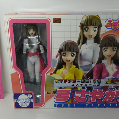 EVOLUTION TOY FULLPUNI! Mazinger Z Sayaka Yumi Action Figure Zhen White Costume 