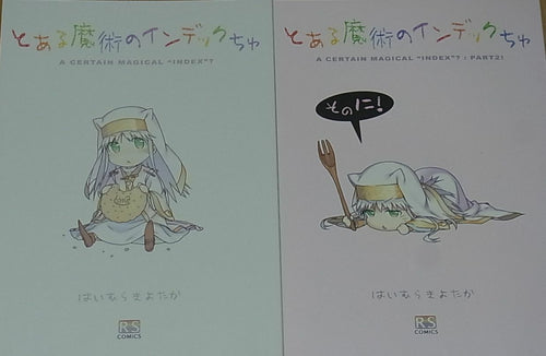 Kiyotaka Haimura A Certain Magical Index Designer's Fan Doujinshi 2 Set 