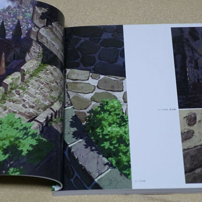 MADE IN ABYSS STORY BACKGROUND ART BOOK BACK GROUND 176 page 