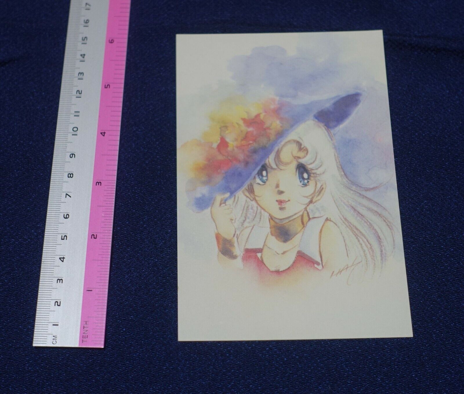 Post Card From Japanese Old Animation Magazine Super Dimension Century Orguss A 