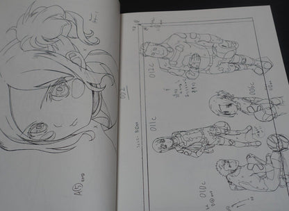Animation Kuromukuro Key Frame Art Work Book of Black 