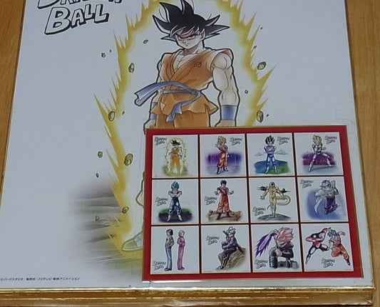 Dragon Ball Super Print Shikishi Art Board 27 x 24 cm 12 piece complete set 