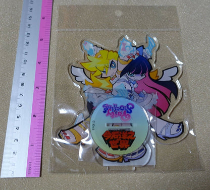 World of Hiroyuki Imaishi Expo Acrylic Stand Figure Panty and Stocking 