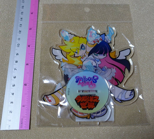 World of Hiroyuki Imaishi Expo Acrylic Stand Figure Panty and Stocking 