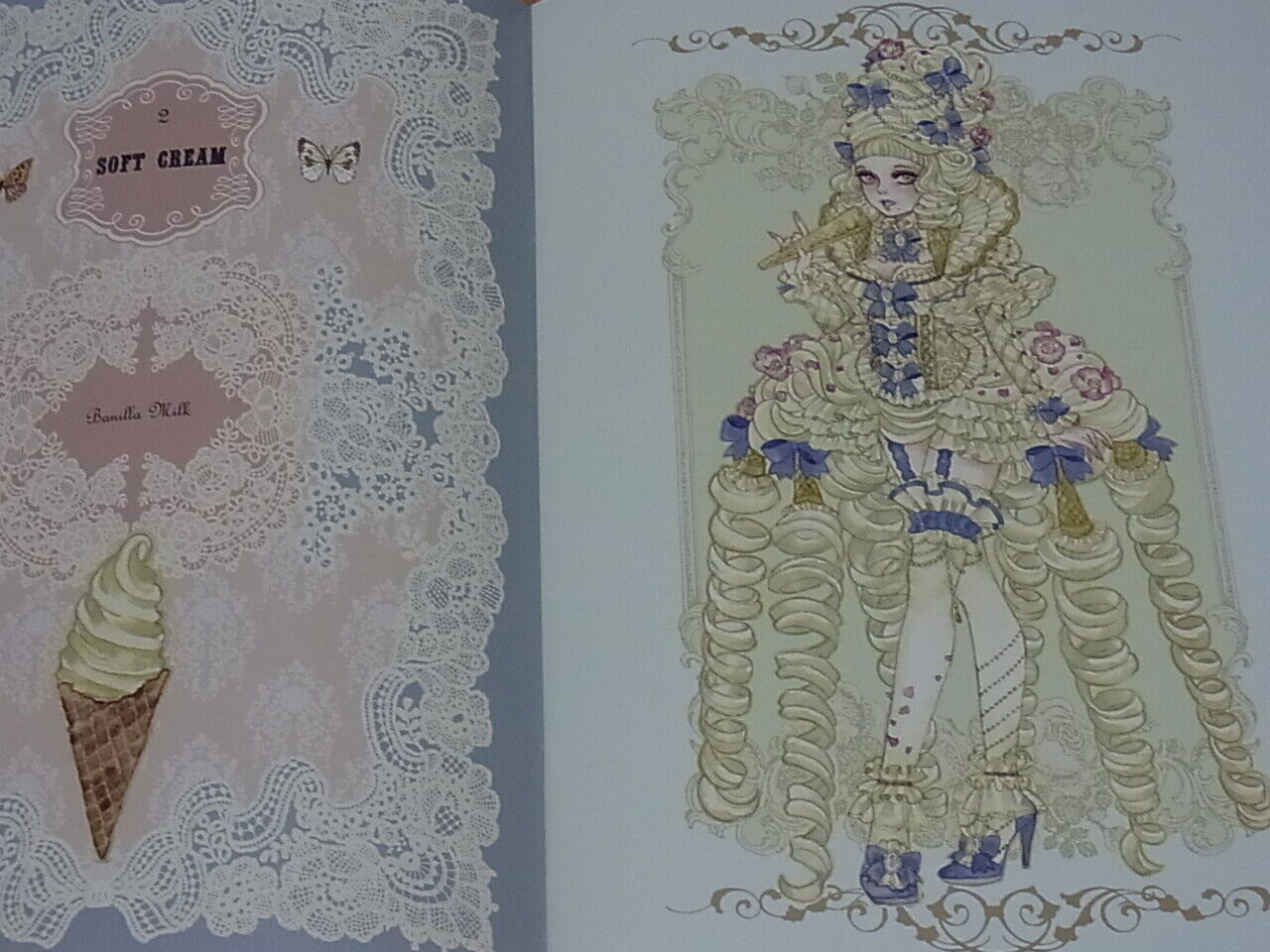 Sakizo Color Illustration Art Book ICE CREAM SHOW CASE Sakizou 