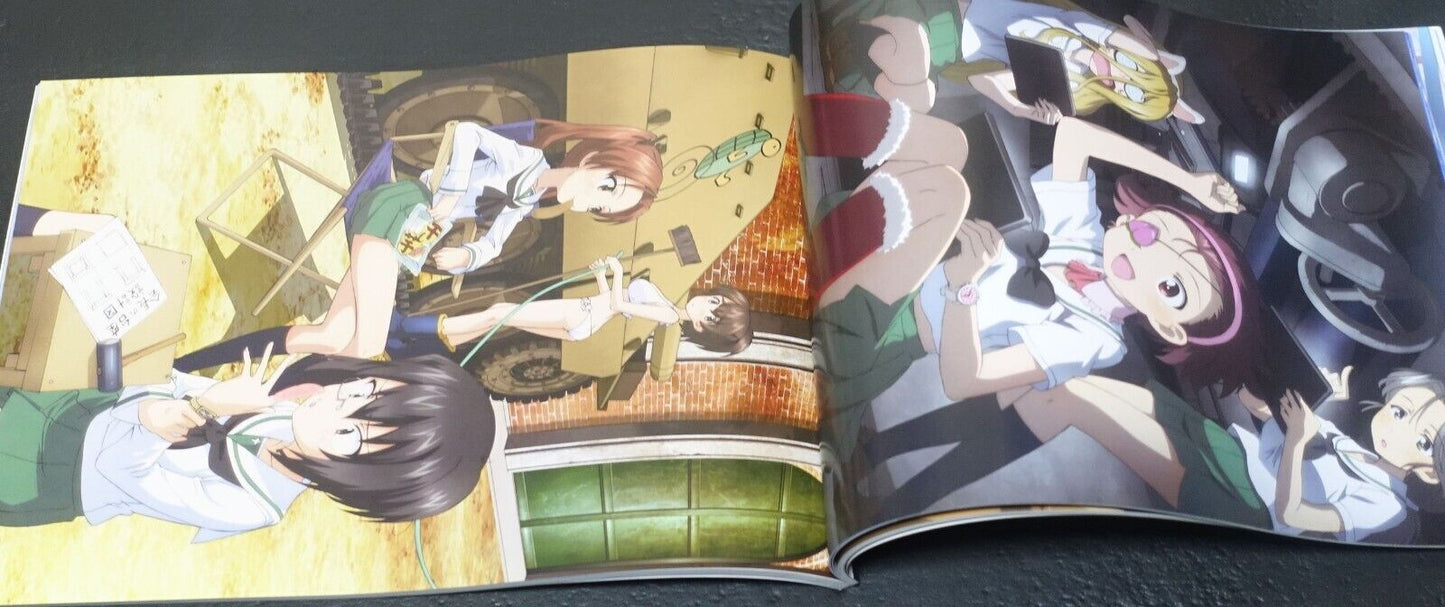 GIRLS und PANZER Characters Official Art Works Sensha-do Shoujo Syashin Syuu 4 