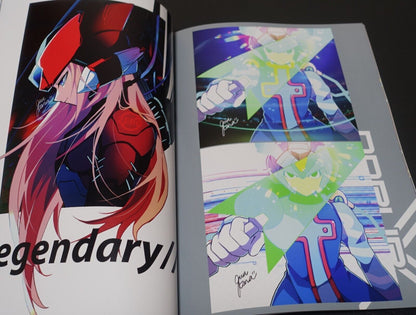 GUUTARA GAIA666 MEGAMAN X ZERO EXE Fan Art Book Xanadu Rock Man 