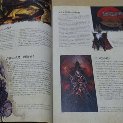 Final Fantasy 14 Encyclopaedia Eorzea Japanese version 