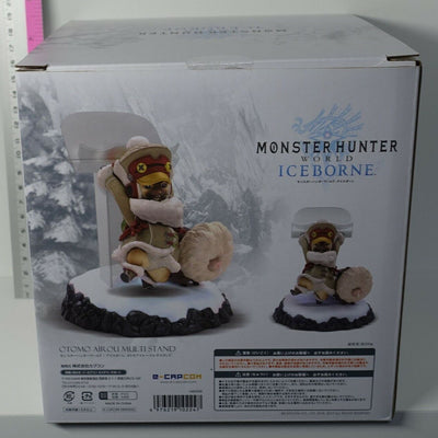 3-7 days from Japan Monster Hunter World ICEBORNE Otomo Airou Felyne Stand Figur 