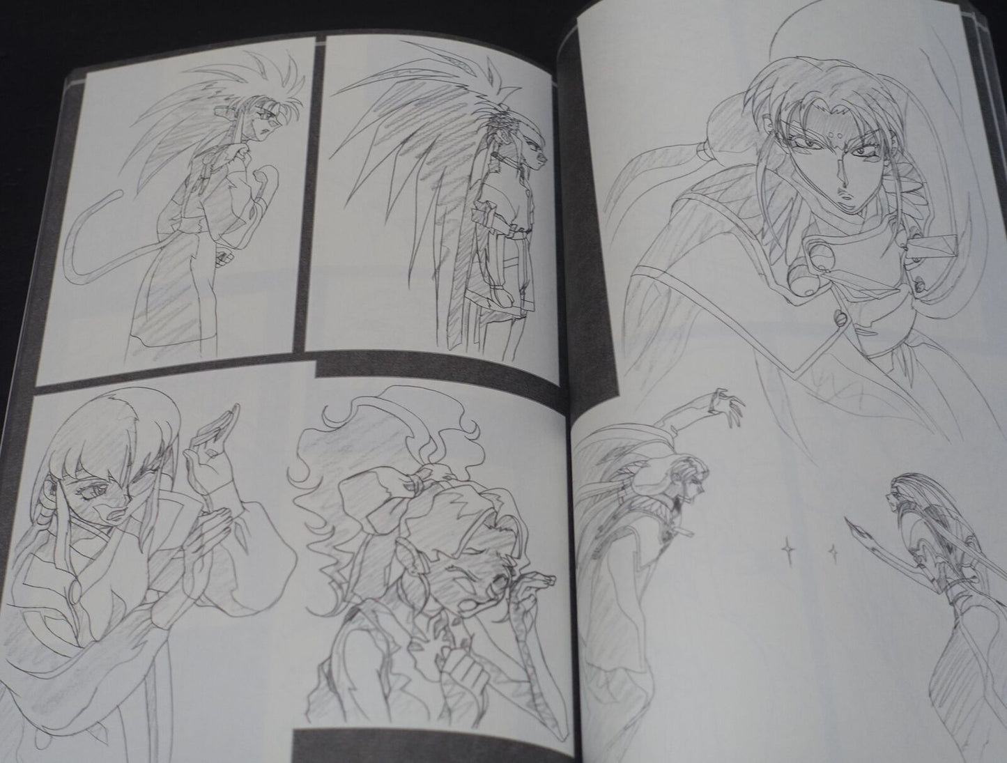 Masaki Kajishima Tenchi Muyo Key Frame Art Book Ian Ryokou 7 
