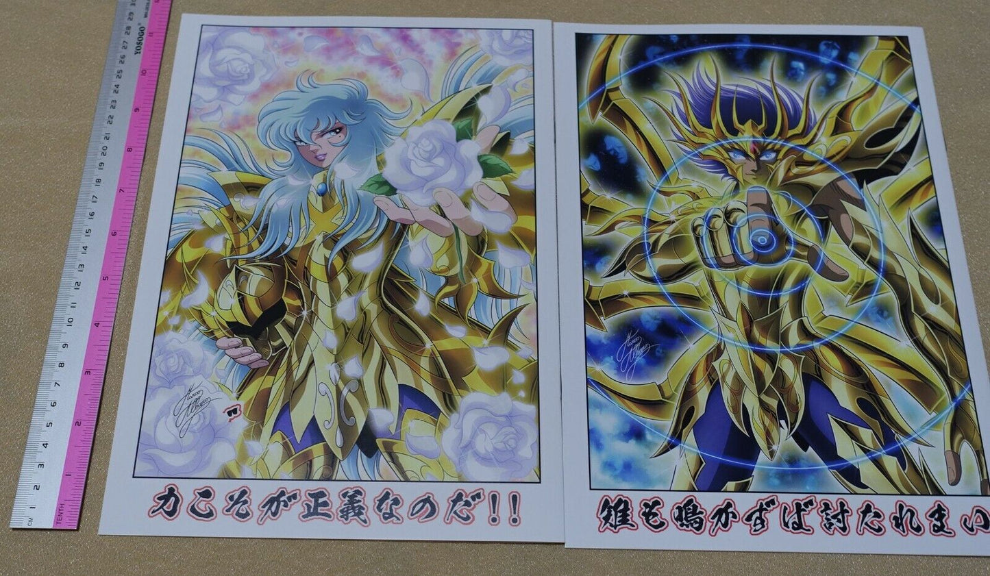 Saultswalt Saint Seiya Animation Staff's Cancer & Pisces Color Fan Art Goods 