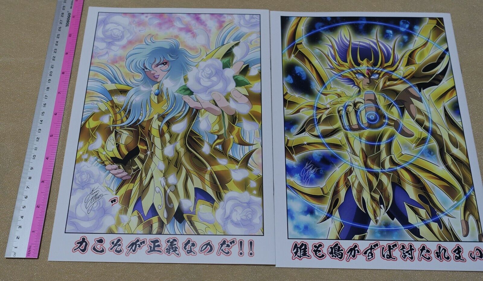Saultswalt Saint Seiya Animation Staff's Cancer & Pisces Color Fan Art Goods 