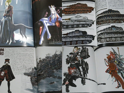 Raita Former Century Mechanic & Military girls Art Book 