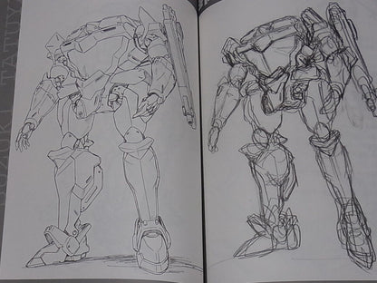 Animation Robot Illustrator's Art Book Oreryuu Hito no Maki 