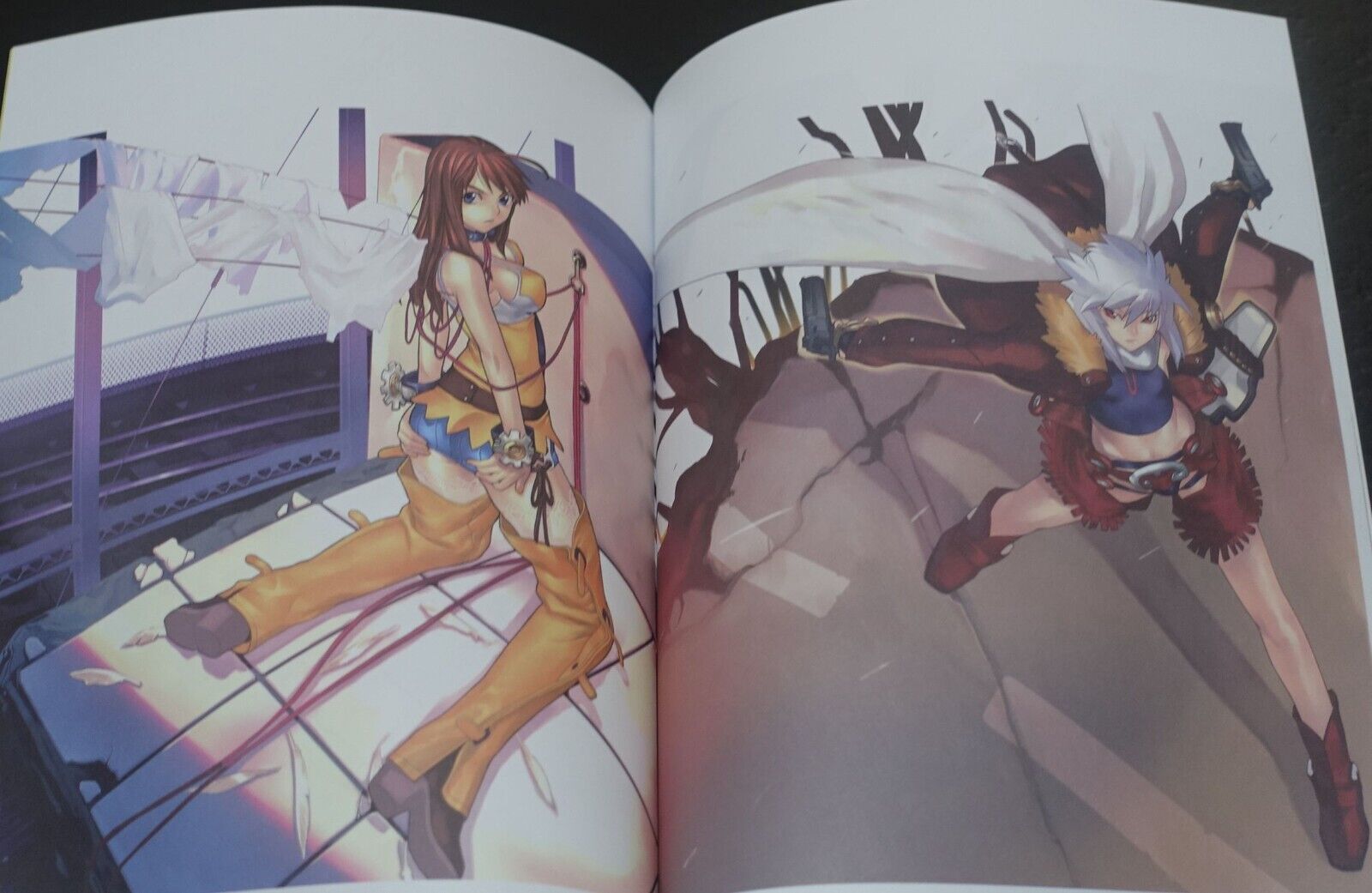 Ugetsu Hakua yellow tag Art Book Raven 